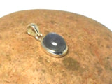 Small Oval Labradorite Sterling Silver 925 Gemstone Pendant