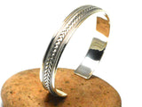 Chunky Adjustable Unisex 925 Sterling Silver Bangle Bracelet