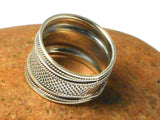 Chunky Sterling Silver 925 Statement Ring