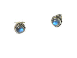 MOONSTONE Sterling Silver 925 Gemstone STUD / Earrings