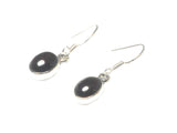 Red GARNET Gemstone Earrings: Bohemian Sterling Silver Jewellery