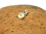 Small Oval MOONSTONE Sterling Silver 925 Gemstone Pendant