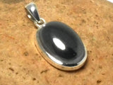 Haematite Sterling Silver 925 Oval Gemstone Pendant