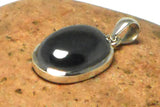 Haematite Sterling Silver 925 Oval Gemstone Pendant