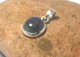 Small Oval Labradorite Sterling Silver 925 Gemstone Pendant