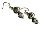 ROSE QUARTZ Sterling Silver 925 Gemstone Earrings - (RQE0806171)