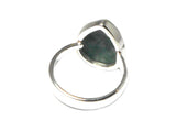 Adjustable MALACHITE Sterling Silver 925 Gemstone Ring - (MLR0507171)
