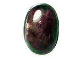 RUBY in ZOISITE Sterling Silver 925 Gemstone Ring (Size O) - (RZR2305171)
